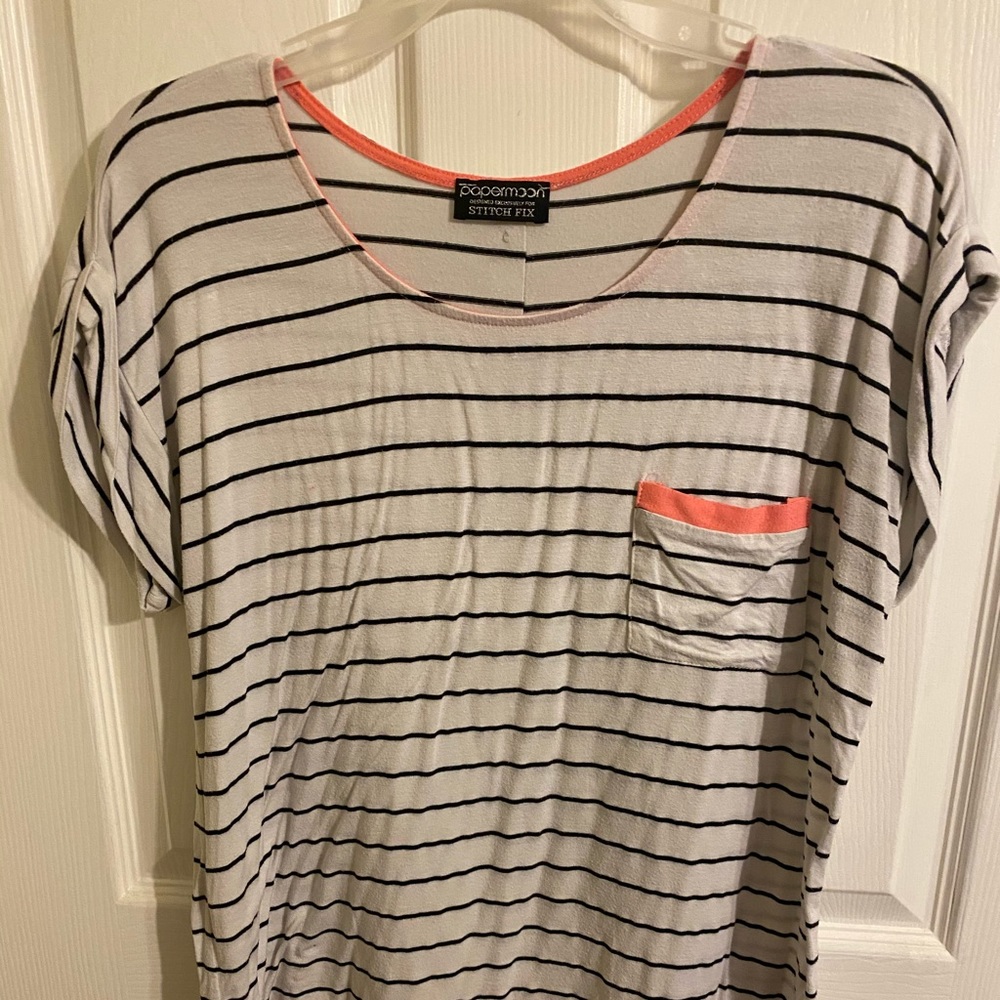 Button back t shirt from stitch fix